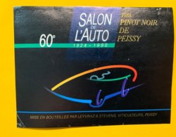 13823 - 60e Salon De L'Auto 1990 Pinot Noir De Peissy 1988 - Automobili