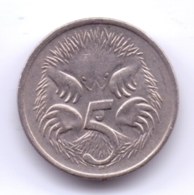 AUSTRALIA 1982: 5 Cents, KM 64 - Cent