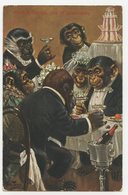 Arthur Thiele.Singes Humanisés.Animaux Habillés.Mariage.   .T.S.N. Serie 844 - Thiele, Arthur