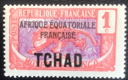 Afrique Equatoriale Française  - Tchad - 1924 - MNH - Luipaard - Ungebraucht