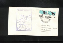 Ross Dependency 1976 Scott Base NZ Antarctic Research Programme Interesting Letter - Covers & Documents