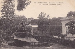 CHATEAU DE VERSAILLES - Parc Du Grand Trianon - La Coquille,  Groupe En Plomb - Versailles (Castillo)
