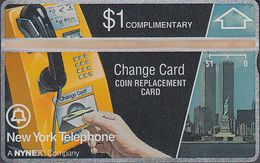 USA NYNEX NL-02 NYC Phone Complimentary Card - 108E, Mint - [1] Holographic Cards (Landis & Gyr)