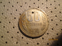 BULGARIA 50 Stotinki 1974   # 2 - Bulgarie
