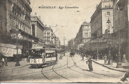 13 MARSEILLE Rue Cannebière 1915 - Canebière, Stadtzentrum