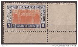 ES835-LA048TRT.España . Spain.Espagne.AÑO JUBILAR SANTO COMPOSTELANO.1937.(Ed 835**()sin Charnela.MAGNIFICO - Théologiens