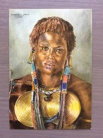 Cartolina In Bianco Nandi Woman (Kenia) - Kenya
