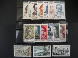 1334  FRANCE Timbres NEUF**  Côte 65 Euros Compris Entre N° 1108 Et 1138. 1109 1110 1111 1113 1117 1118 1119 - Neufs