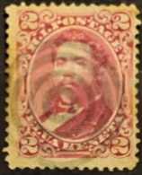 HAWAII 1882 - Canceled - Sc# 38 - 2c - Hawaï