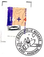 COB 2620 : SIDA-AIDS Avec Cachet Spécial De Prévente Andenne 4-11-1995 - Commemorative Documents