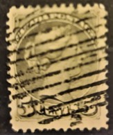 CANADA 1876 - Canceled - Sc# 38 - 5c - Used Stamps