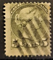 CANADA 1876 - Canceled - Sc# 38 - 5c - Gebruikt