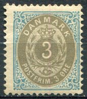 DANEMARK -  Y&T  N° 22 *...trace De Charnière Quasi-invisible - Unused Stamps