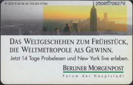 GERMANY R09/95 Berliner Morgenpost - Zeitung - Presse - New York - Modul 33F - R-Series : Regionales