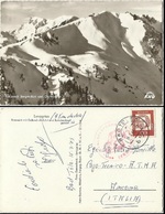 LENGGRIES (BAYERN) - BRAUNECK BERGSTATION UND GIPFELKENZ - VIAGGIATA 1965 - Lenggries