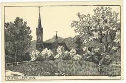 Ansichtskarte Schöllbronn Ettlingen Um 1900 Ungelaufen - Ettlingen