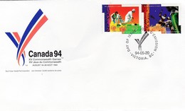 Canada 1994 Commonwealth Games Part II FDC - 1991-2000