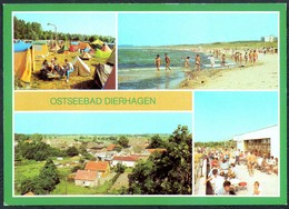 D5942 - Dierhagen - Campingplatz HO Gaststätte Strandhalle - Verlag Bild Und Heimat Reichenbach DDR - Ribnitz-Damgarten