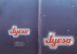 Catalogue JYESA 1986 JYECAR MICROS TRENES   - En Espagnol - Ohne Zuordnung