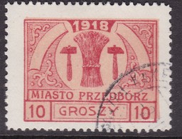 POLAND 1918 Przedborz P.11.5 Fi 6B Used Type 2 - Variedades & Curiosidades