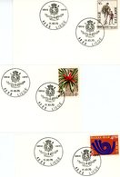 125 Ans De La Banque Nationale De Belgique - 9 Cachets Spéciaux De Prévente (voir 3 Scan & Descr) - 0280 - Gedenkdokumente