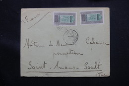 SOUDAN - Affranchissement Plaisant De Koutiala Sur Enveloppe Pour La France En 1929 - L 60245 - Covers & Documents