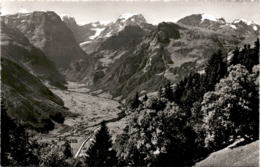 Braunwald / Glarus - Blick Nach Linthal Und Tödigruppe (1952/2) * 28. 9. 1960 - Linthal