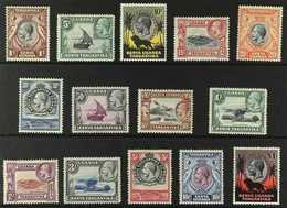 1935-37 King George V Pictorial Definitives Complete Set, SG 110/123, Very Fine Mint. (14 Stamps) For More Images, Pleas - Vide