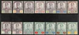 JOHORE 1904 Sultan Ibrahim Set To $5 Complete, SG 61/74, Fine To Very Fine Mint. (14 Stamps) For More Images, Please Vis - Otros & Sin Clasificación
