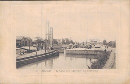Delcampe - 62 - ARQUES / LE CANAL VERS L'ASCENSEUR DES FONTINETTES - Arques