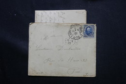 LUXEMBOURG - Enveloppe + Contenu De Luxembourg Pour La France En 1902 - L 60306 - 1891 Adolphe Voorzijde