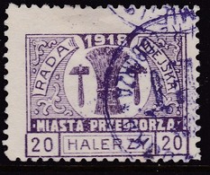 POLAND 1918 Przedborz P.10 Fi 14B Used Type 1 - Neufs