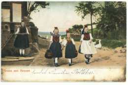 Ansichtskarte Aus Neuenschmidten Brachttal Hellstein 1907 Böttcher Nach Forbach - Main - Kinzig Kreis