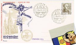 TP TARJETA POSTAL FERIA BARCELONA 1952 ARXIVO CFB - Other & Unclassified