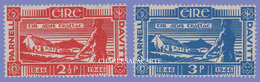 EIRE IRELAND 1946  DAVITT & PARNELL  S.G. 138-139  U.M. - Nuovi