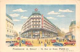 PARIS-75008-15 RUE DE ROME - PHARMACIE A BAILLY - Arrondissement: 08