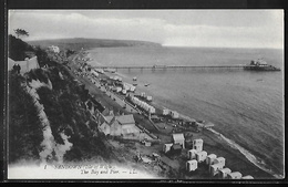 CPA ANGLETERRE - Isle Of Wight, Sandown - The Bay And Pier - Sandown