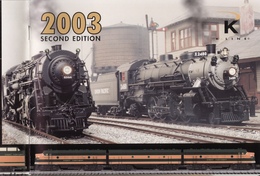 Catalogue K-LINE 2003 2nd Ed. O Gauge USA - English