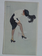 Raphael Kirchner 16 P-4-4 Le Coup De La Jarretelle 1915 The Suspender - Kirchner, Raphael