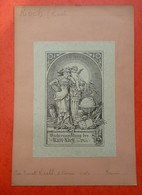 Ex-libris Illustré Autriche XIXème - KARL KOCH (Vienne) - Bookplates