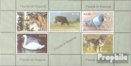 Kosovo Block1 (kompl.Ausg.) Postfrisch 2006 Tiere - Blokken & Velletjes