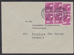 All. Besetzung - Brief  Mi.Nr. 954 - 22.6.48 - Remscheid - Letzttag Zehnfachfrankatur - Zone AAS