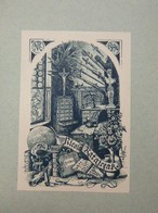 Ex-libris Illustré Allemagne Fin XIXème - PAUL NICOLAS RATAJCZAK - Exlibris