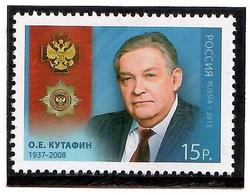 Russia 2012 . O.E.Kutafin. Order Of Merits. 1v: 15.  Michel # 1833 - Unused Stamps