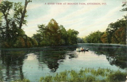 A River View At Mounds Park - Anderson - Ind. - Precurseur - Anderson