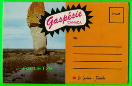 GASPÉ, QUÉBEC - CARNET SOUVENIR DE 14 PHOTOS DE LA GASPÉSIE, FOLDER - PUB. BY STUDIO BERNARD - 14 PHOTOS - - Gaspé