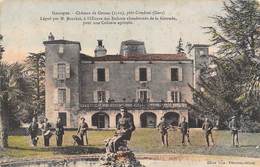 Gensac            32         Le  Château . Colonie Agricole De La Gironde             (Voir Scan) - Otros & Sin Clasificación