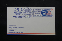 ETATS UNIS - Entier Postal De La Convention " Israel Philatelist " De Chicago En 1968 , à Voir - L 60424 - 1961-80