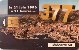 MONACO  -  Phonecard  -  MF 41  -  377 Changement De Numérotation  -  50 Unités - Monace