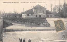 Castéra Les Bains           32         Groupe Scolaire Et Chute Du Canal        (Coupure. Voir Scan) - Other & Unclassified